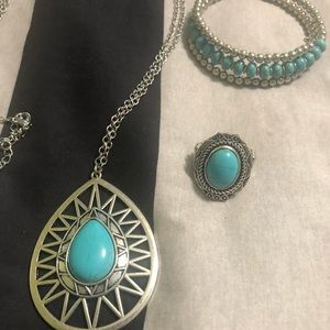 Turquoise Jewelry Set🛍